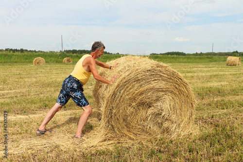 Man in the field