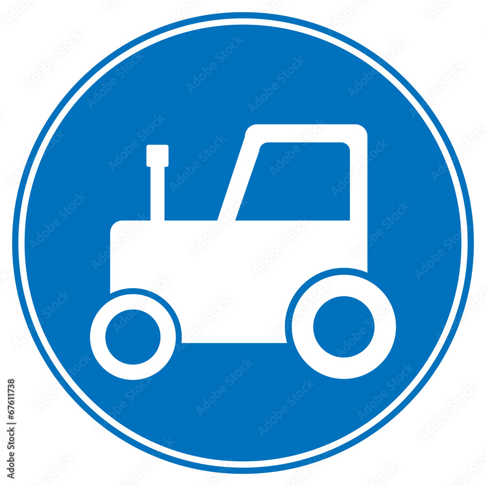 Tractor button Tractor button