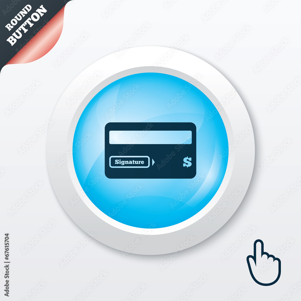 Credit card sign icon. Debit card symbol. Credit card sign icon. Debit card symbol.