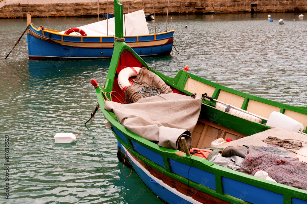 Obraz premium Fish boat