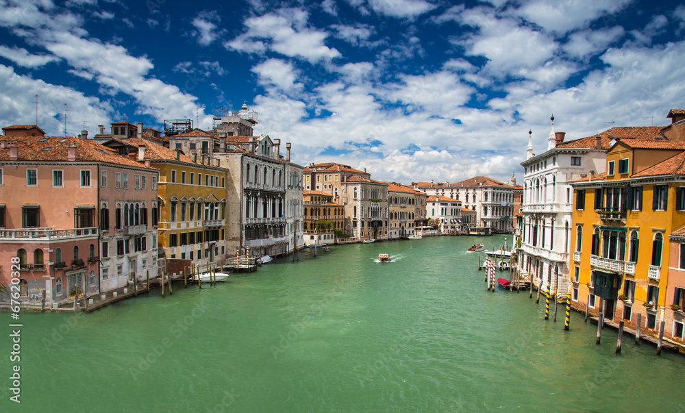 Grand Canal, Venice, Italy.