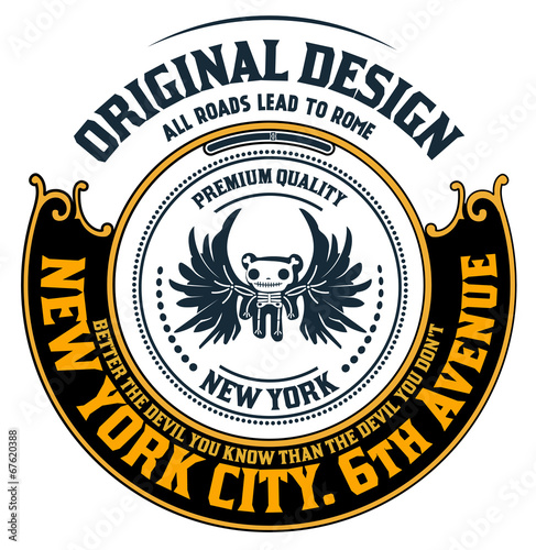 Vector. Old style design and floral details. Organized by layers