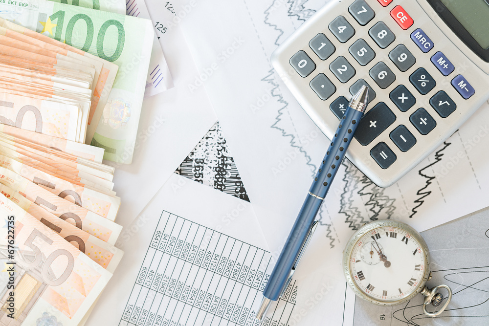 Fototapeta premium Study of financial opportunities