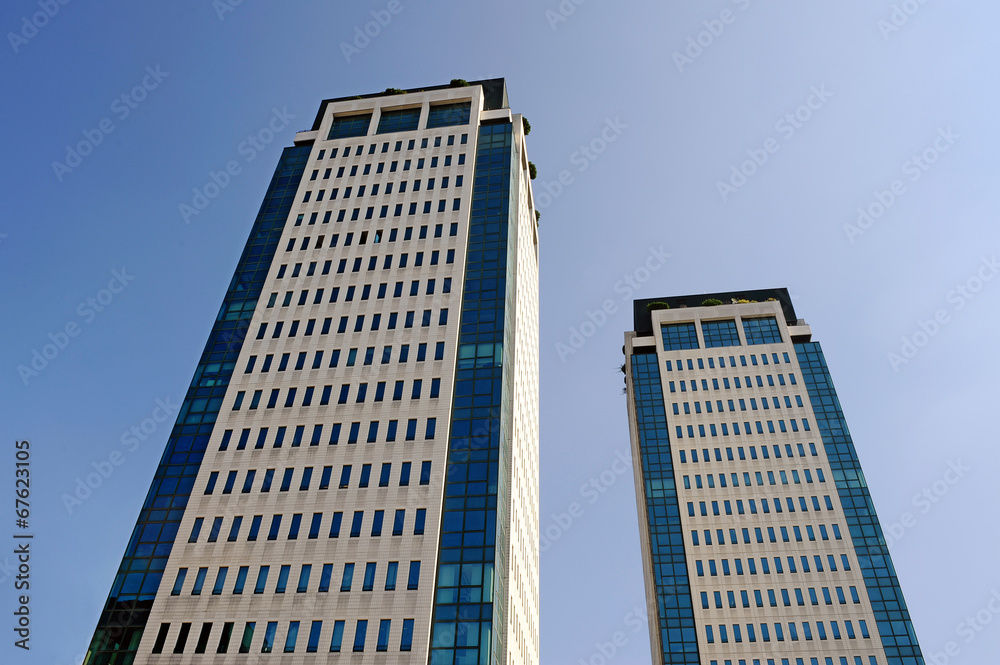 Modern skyscrapers Modern skyscrapers
