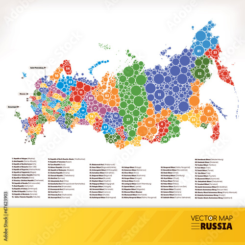 Map of Russia