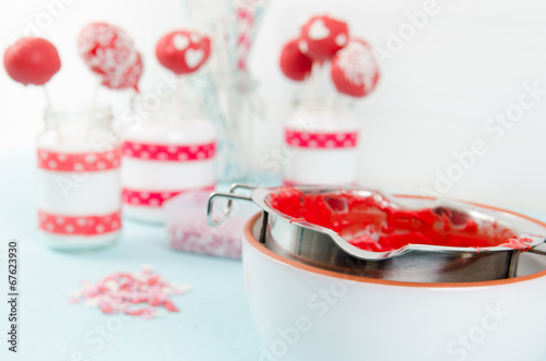 cake pops zum valentinstag zubereiten