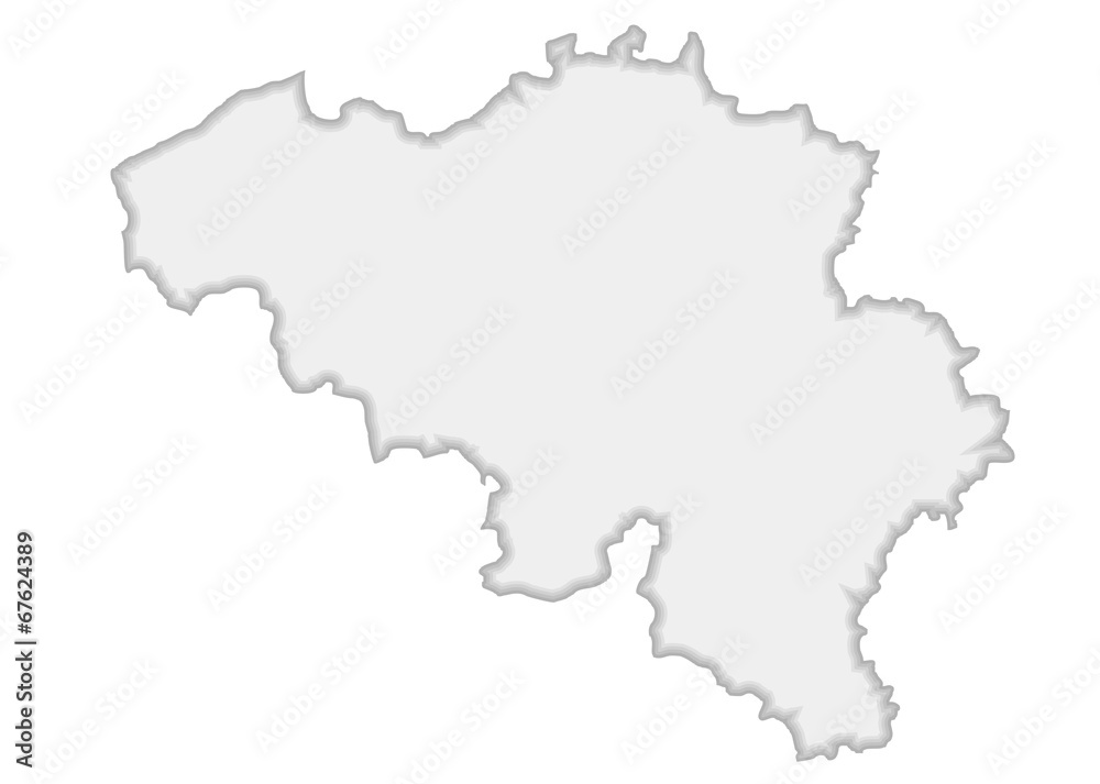 belçika harita tasarımı