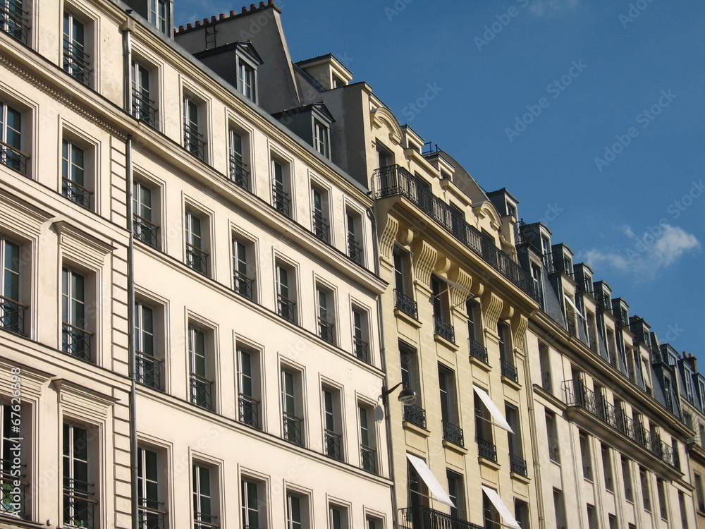 Fototapeta premium Immeuble Paris