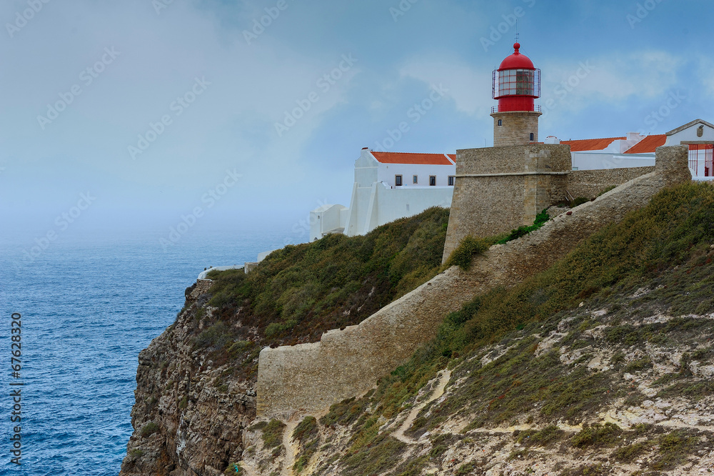 Lighthouse of Cap San Vicente, Sagres, Portugal