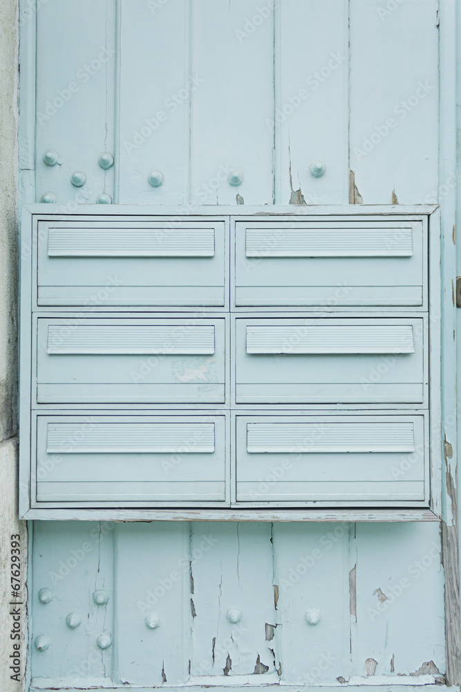 Green mailboxes Green mailboxes