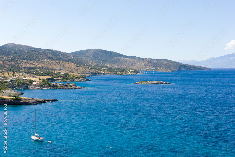 landscape of zante island,Greece