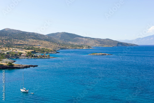 landscape of zante island,Greece