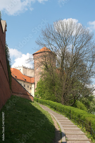 Wawel Castle in Krakow. #67638987