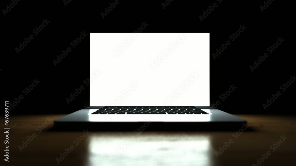 opening notebook