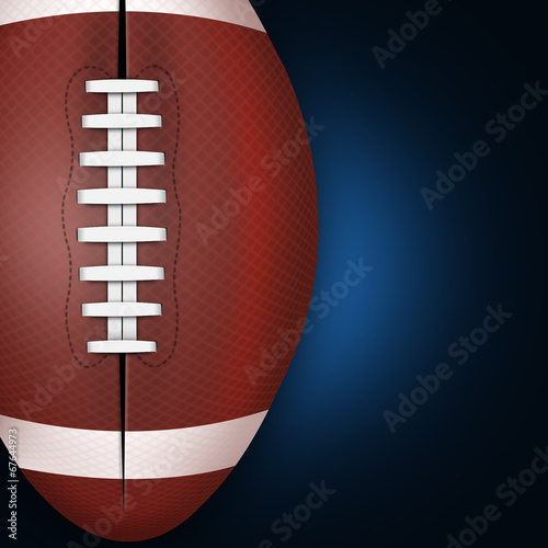 Background of american football and rugby sports
