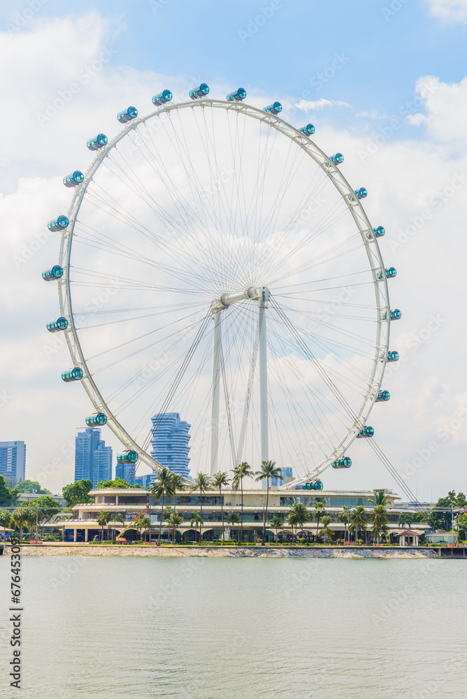 Obraz premium Singapore flyer