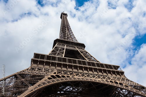 The eiffel tower in Paris - France " Tour Eiffel "