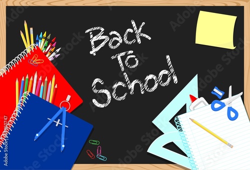 backt o school vector