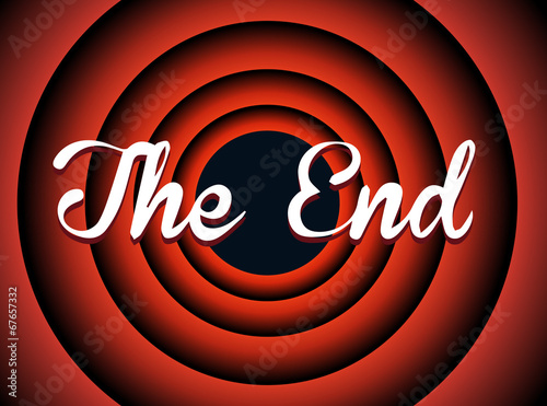 The end typography #67657332