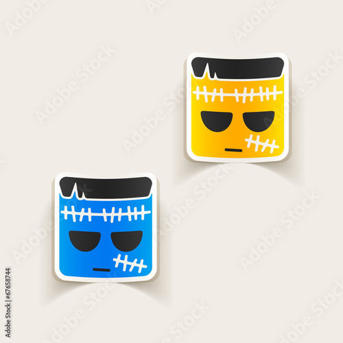 realistic design element: zombie