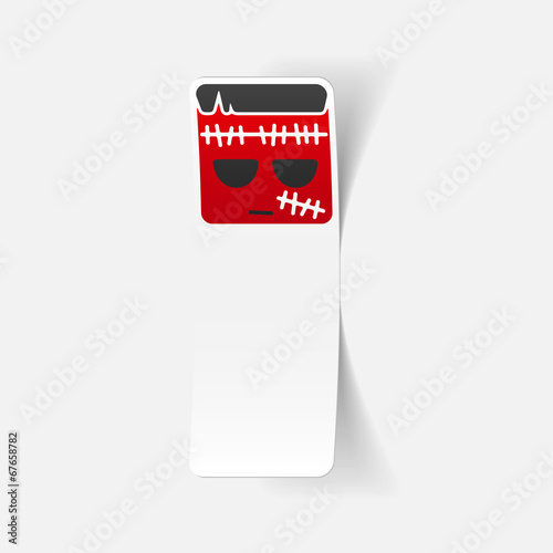 realistic design element: zombie