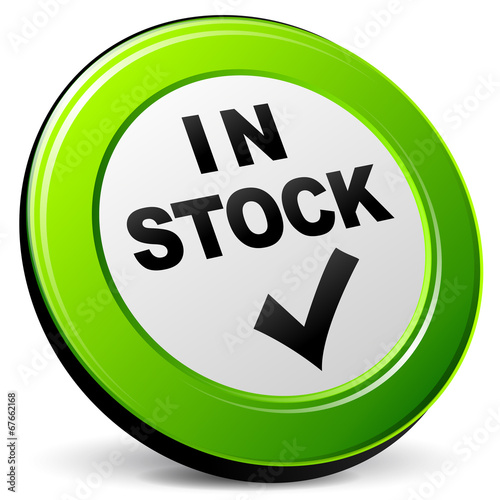 Vector in stock icon