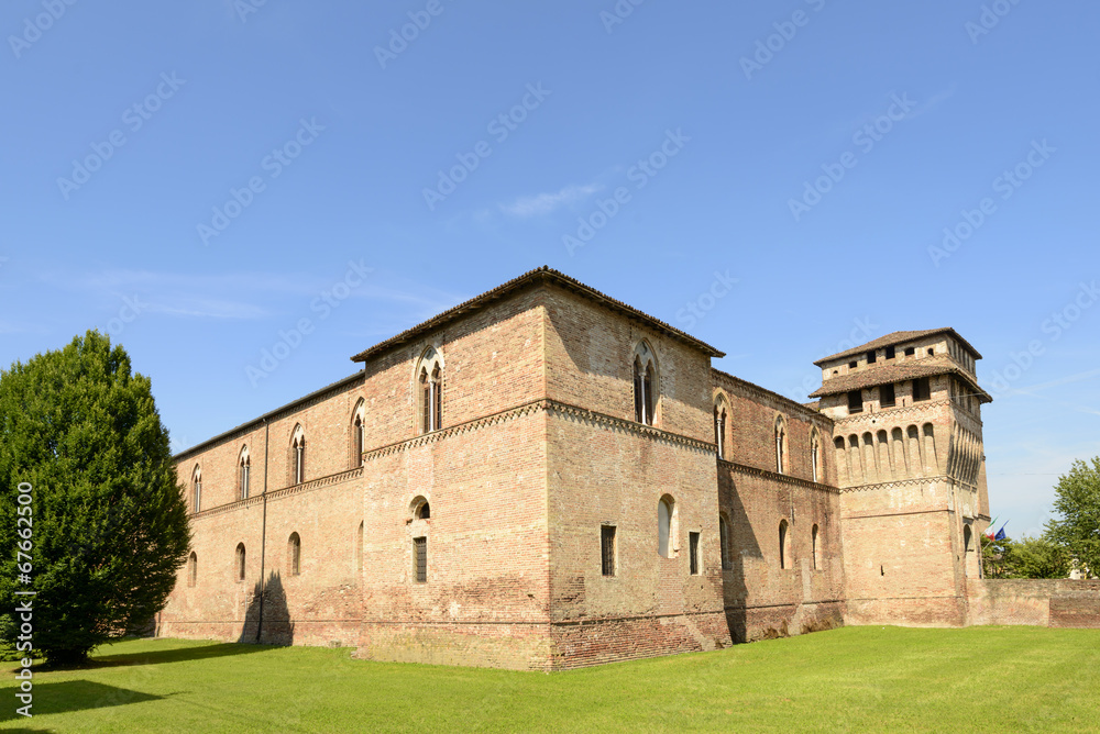 Sforzesco Castle south west view, Pandino