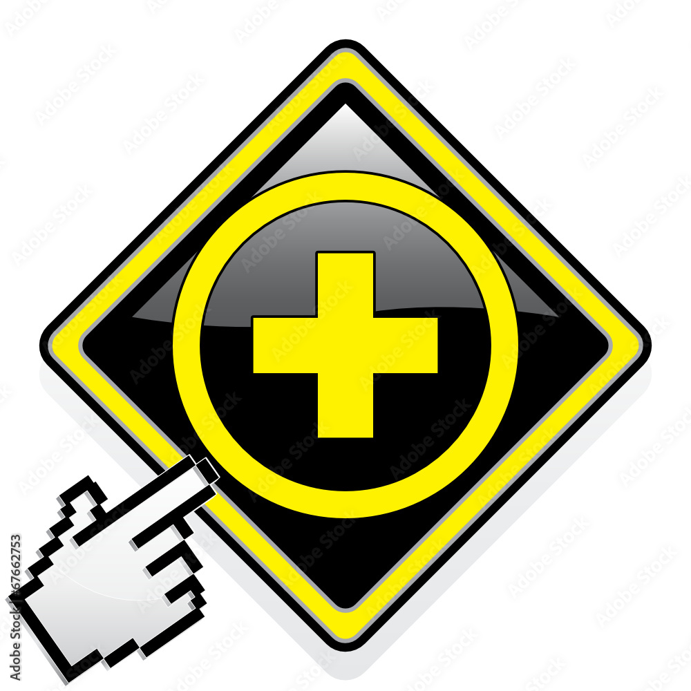 Obraz premium CROSS ICON