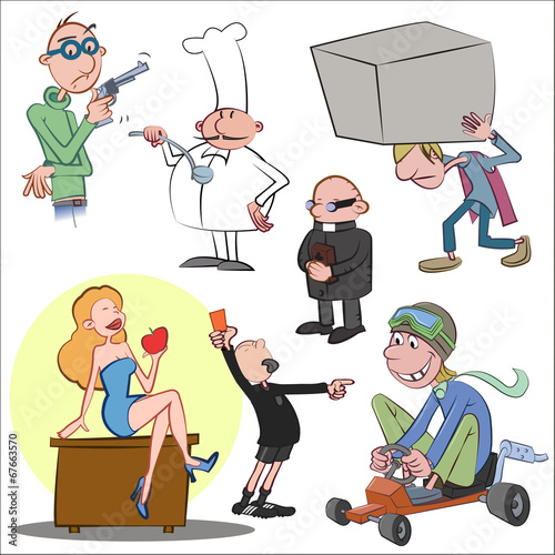 cartoon set