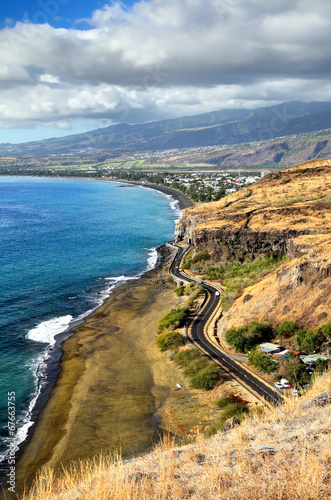 Route côtière à la Réunion photo