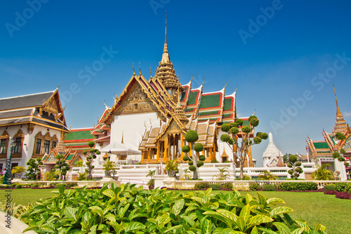 Grand palace or Chakri Maha Prasat Hall in Thailand photo