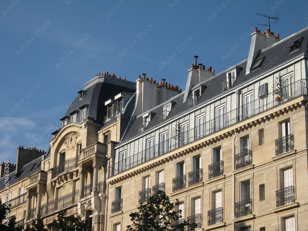 Belles façades parisiennes