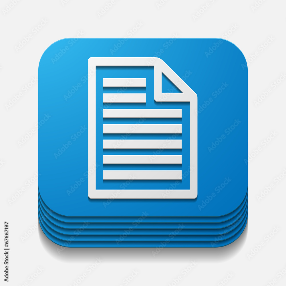 square button: paper square button: paper