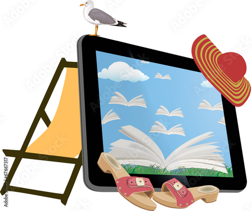 lettura in spiaggia