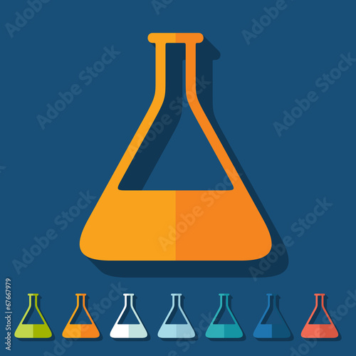 Flat design: medicine