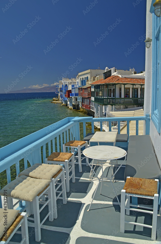 Fototapeta premium mykonos small venice