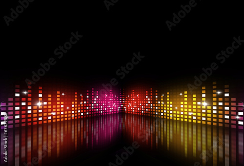 Music Multicolor Party Equalizer
