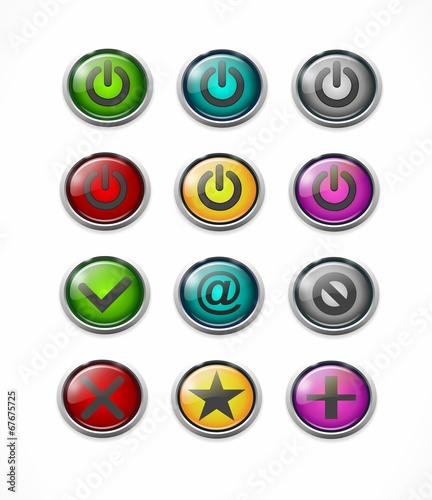 Web buttons