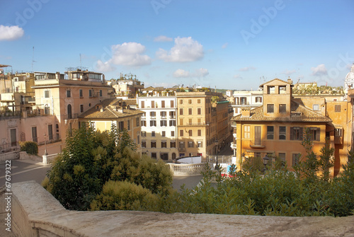 Fototapeta Naklejka Na Ścianę i Meble -  old district of Rome