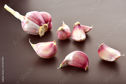 spicchi d'aglio photo