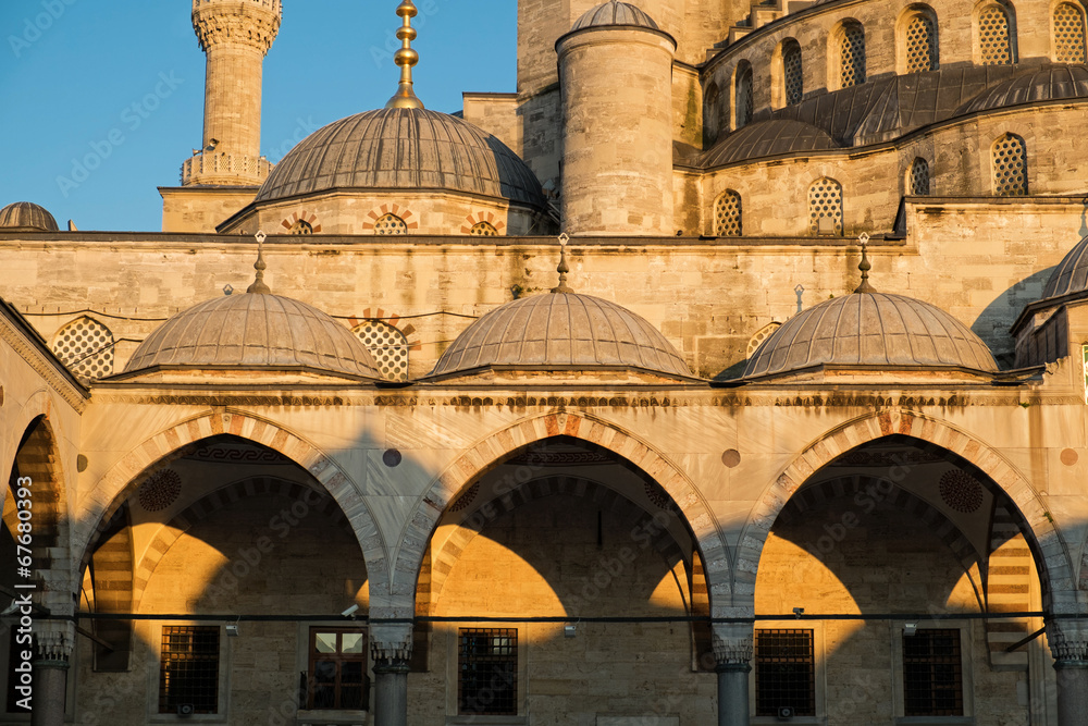 Fototapeta premium Detail of The Blue Mosque