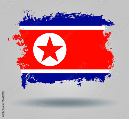 flag north korea