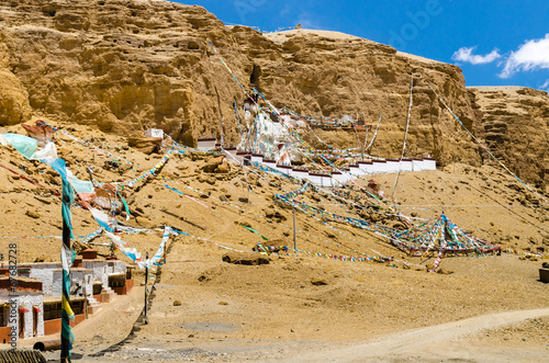 Khyunglung caves in the Garuda Valley.Tibet photo