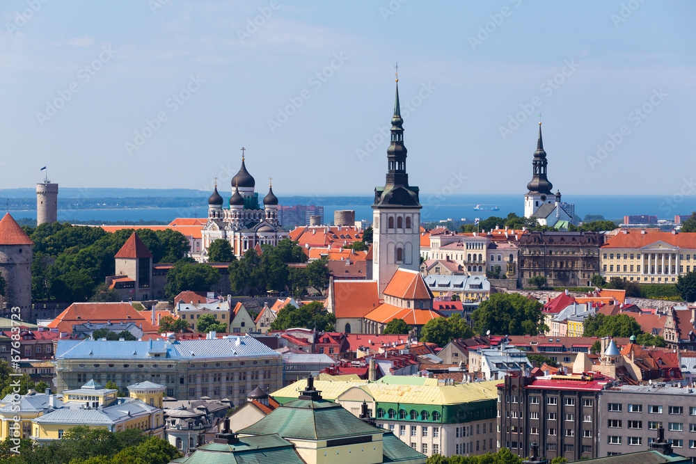 Fototapeta premium Old Town in Tallinn