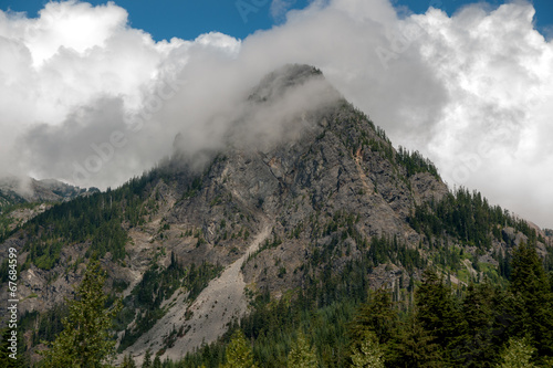 Mounntain in the Snoqualmie Range