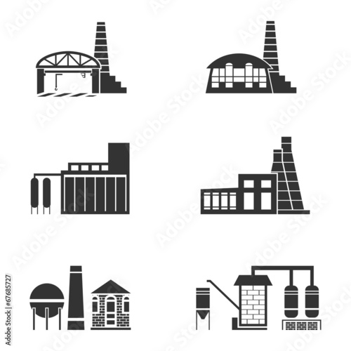 Factory icons set