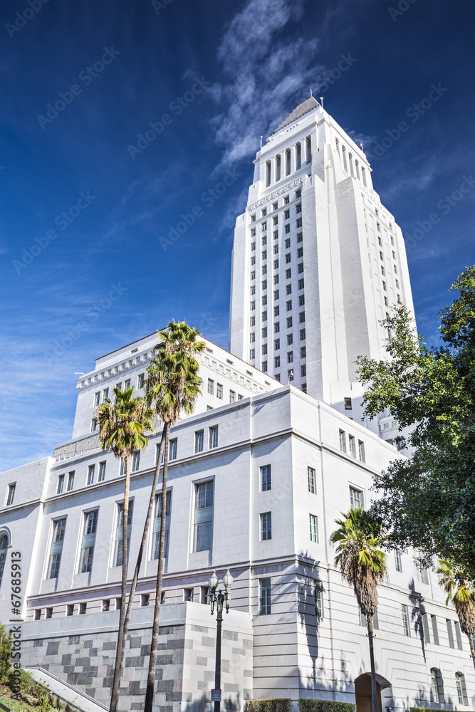 Obraz premium LA City Hall