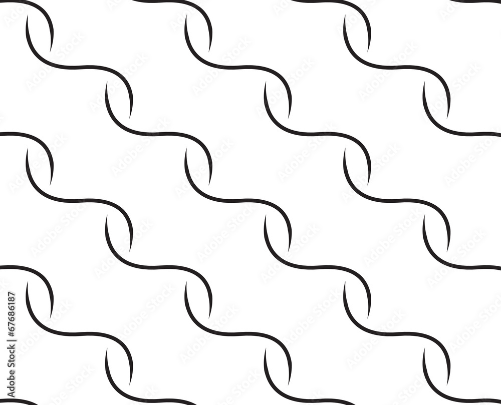 black repetition line seamless pattern8