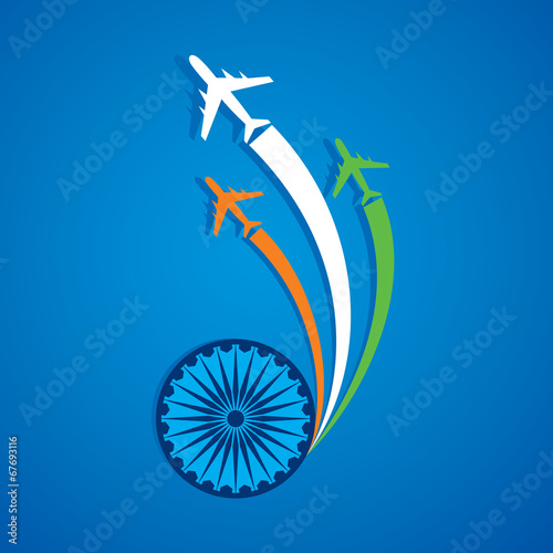 Happy independence day greeting card stock vector