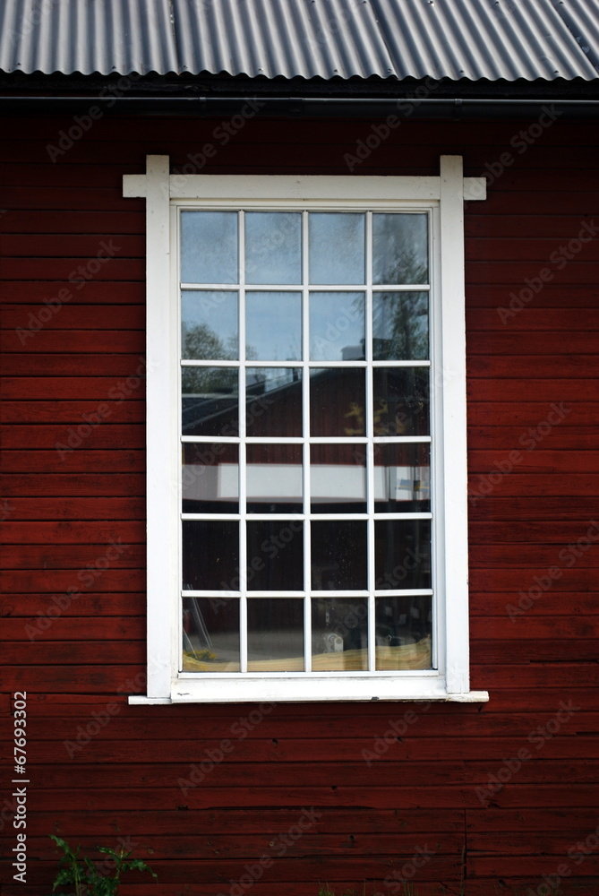 Fototapeta premium sprossenfenster